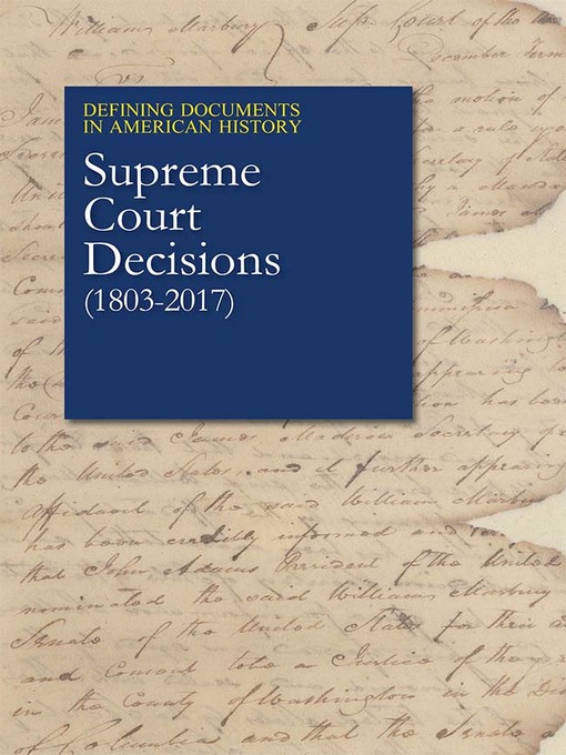 Title details for Defining Documents in American History by Michael Shally-Jensen - Available